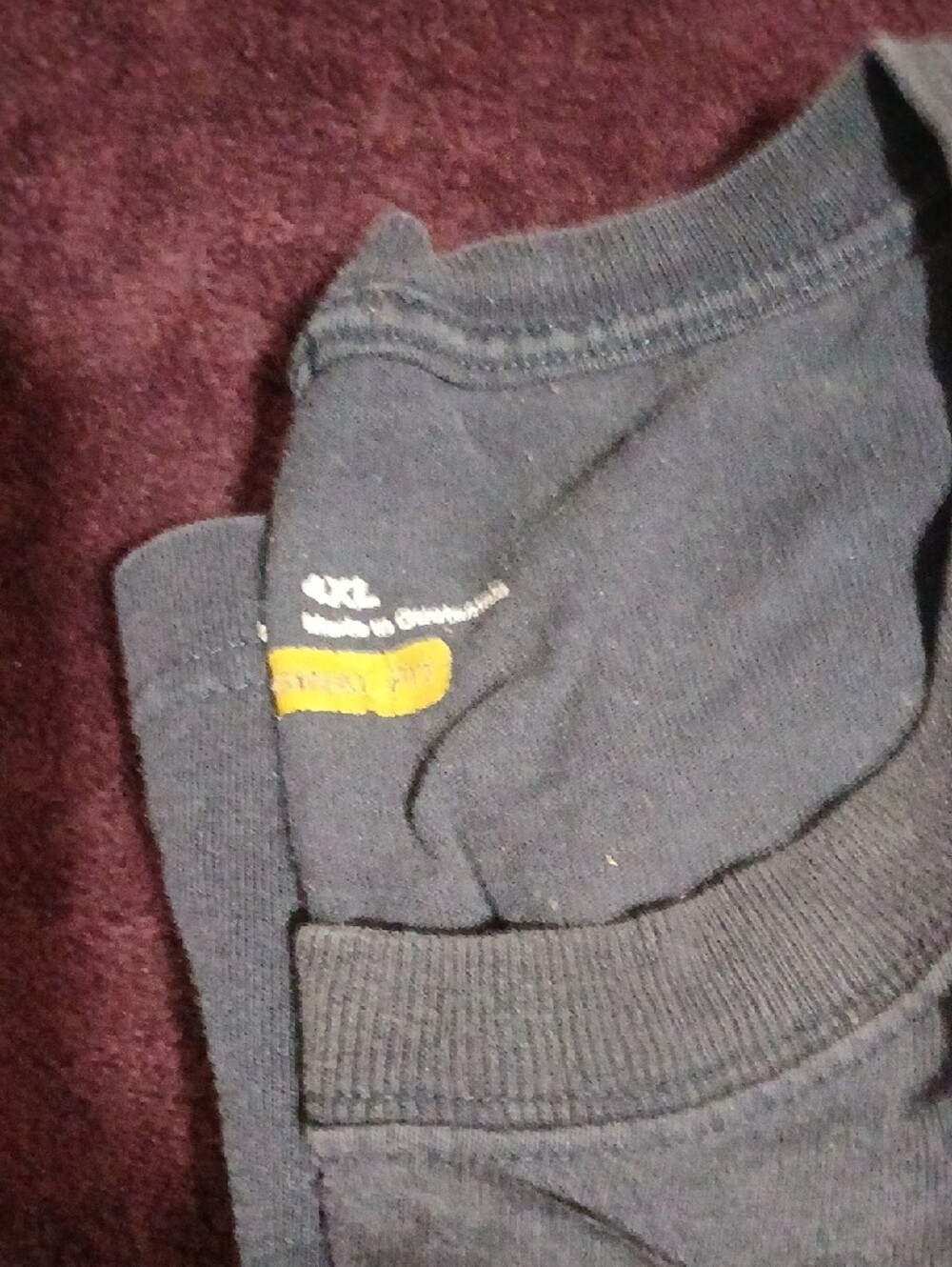 Carhartt Crewneck Tee's - Navy, Black , Blue And Gray. All Size 4xl..like New - Picture 3 of 3